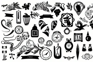 running tattoo idea