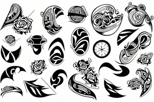 running tattoo idea