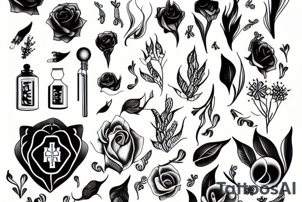 the art of medicine tattoo idea