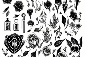 the art of medicine tattoo idea