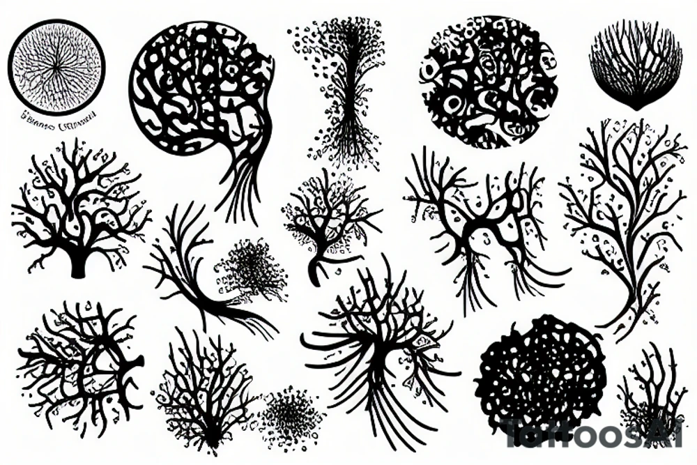 neurons tattoo idea