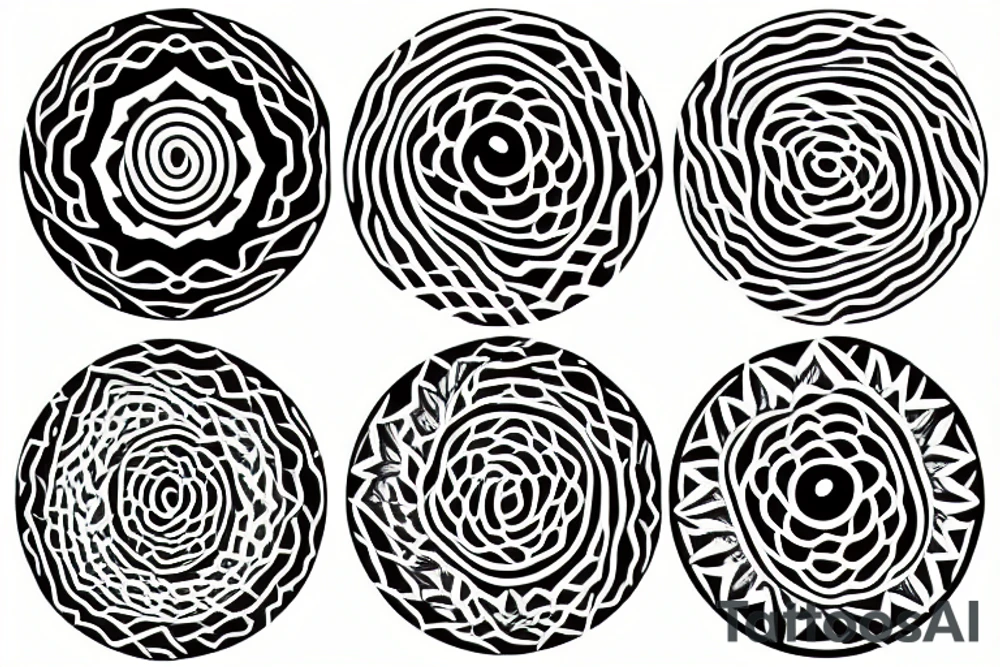 circle tattoo idea
