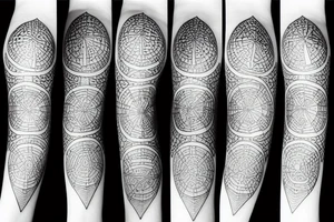 full moon tattoo idea