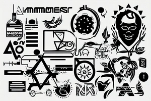 Lambda computer expression tattoo idea