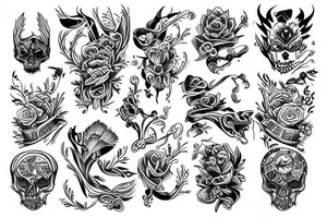 three tattoo idea