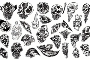 three tattoo idea