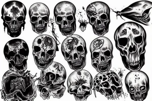 eldrich horror tattoo idea