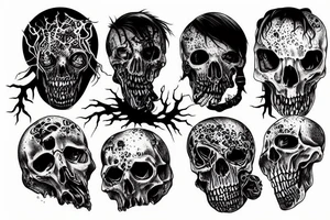 eldrich horror tattoo idea
