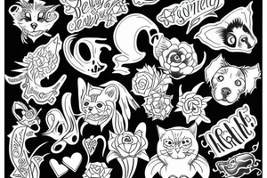 remembering my passed away pet tattoo idea
