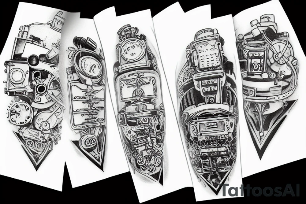successful engineer tattoo idea