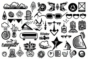 skyscanner tattoo idea