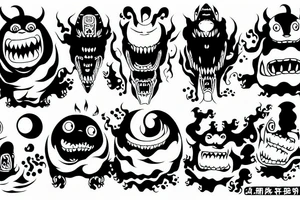 Spirited away monster tattoo idea
