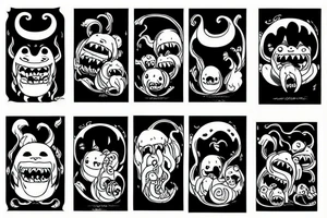 Spirited away monster tattoo idea