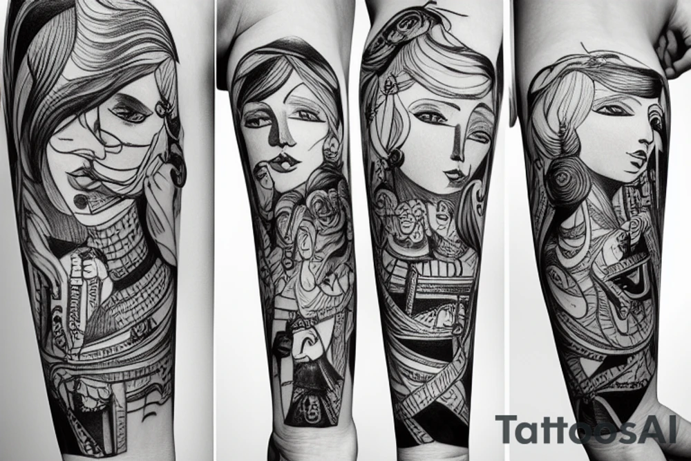 Russian novels tattoo idea