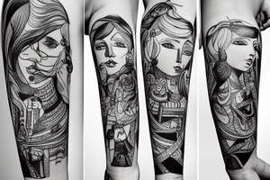 Russian novels tattoo idea