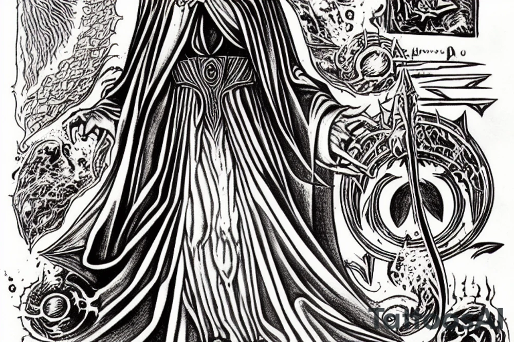 Sauron from The Lord of the rings tattoo idea
