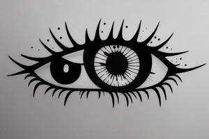 itachi eye tattoo idea