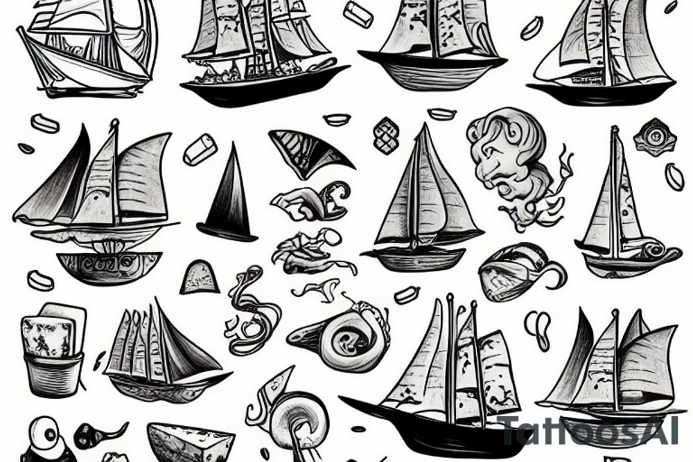 Sailing the seas of cheese. tattoo idea