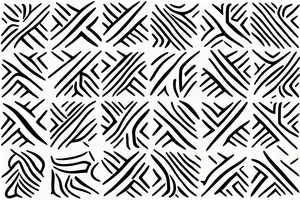 hena pattern tattoo idea