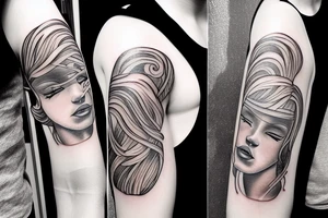 rain clouds tattoo idea