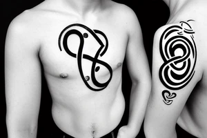 Triskelion minimalist tattoo idea