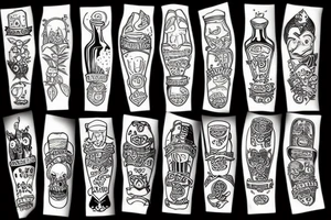 Beer hops tattoo idea