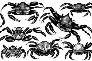 crab tattoo idea
