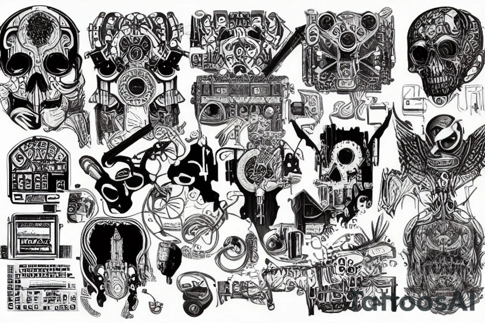 Programming, logic board, gates tattoo idea