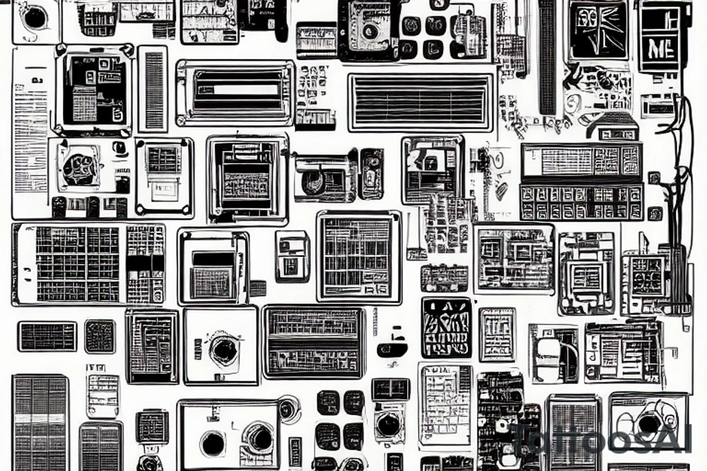 logic board, gates, systems, printed circuit board tattoo idea