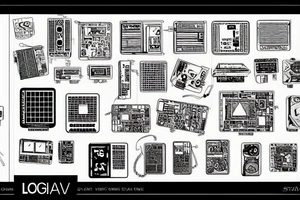 logic board, gates, systems, printed circuit board tattoo idea