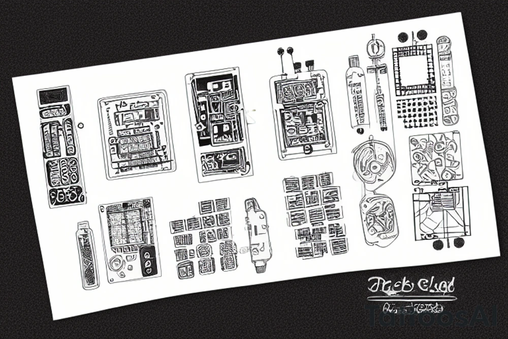 printed circuit board tattoo idea