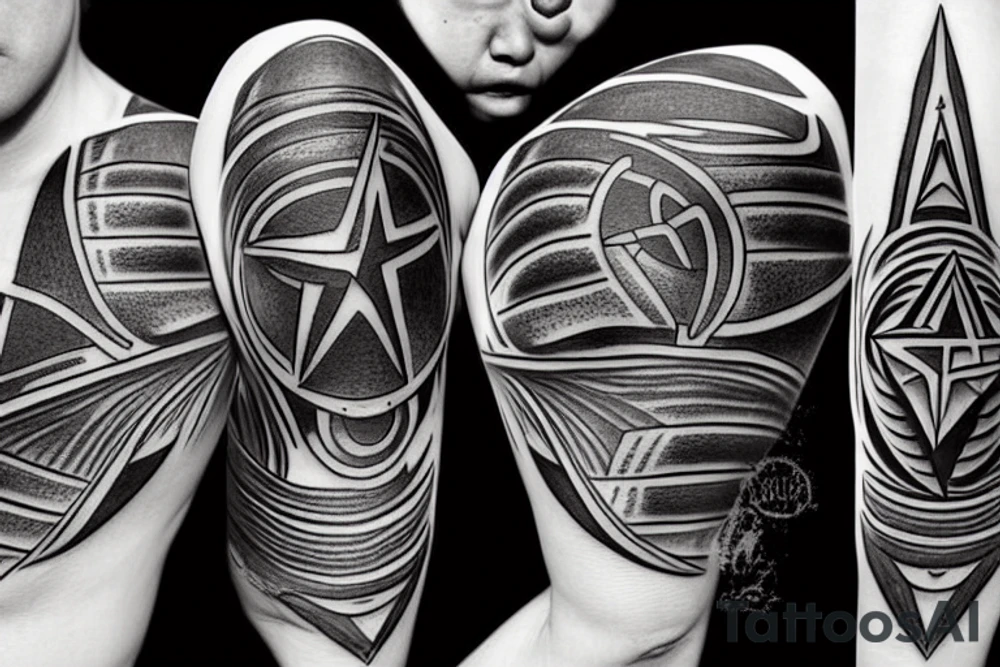 star trek logo tattoo idea
