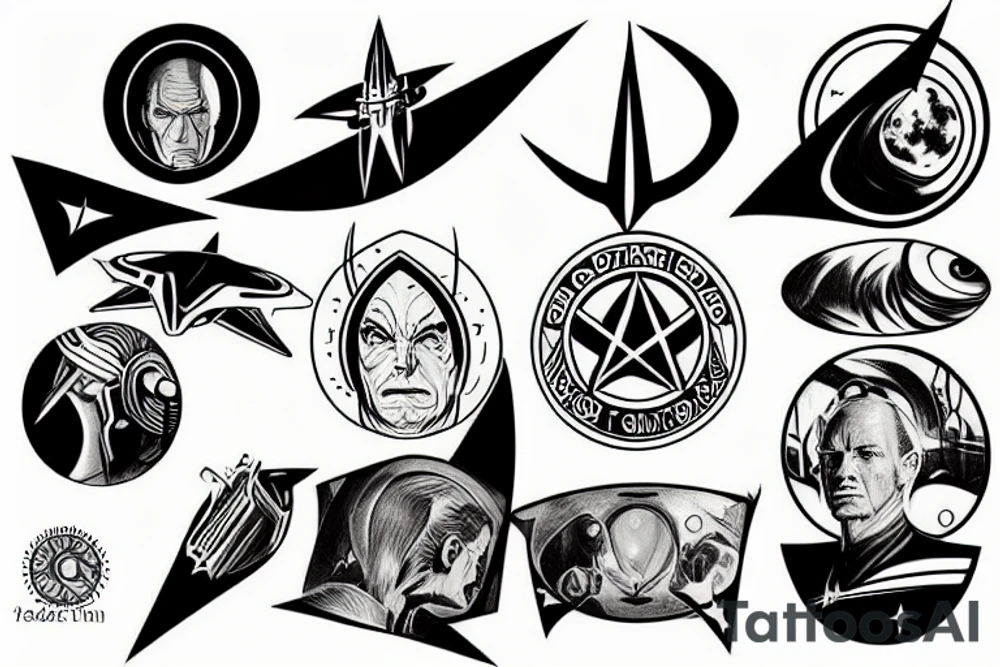 star trek emblem tattoo idea