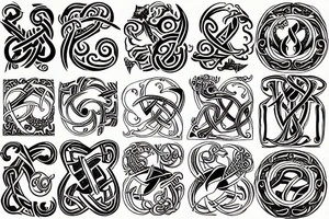galician triskelion tattoo idea