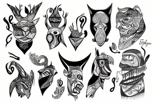le taureau tattoo idea