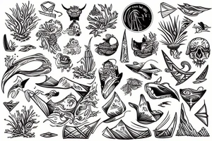 Island tattoo idea