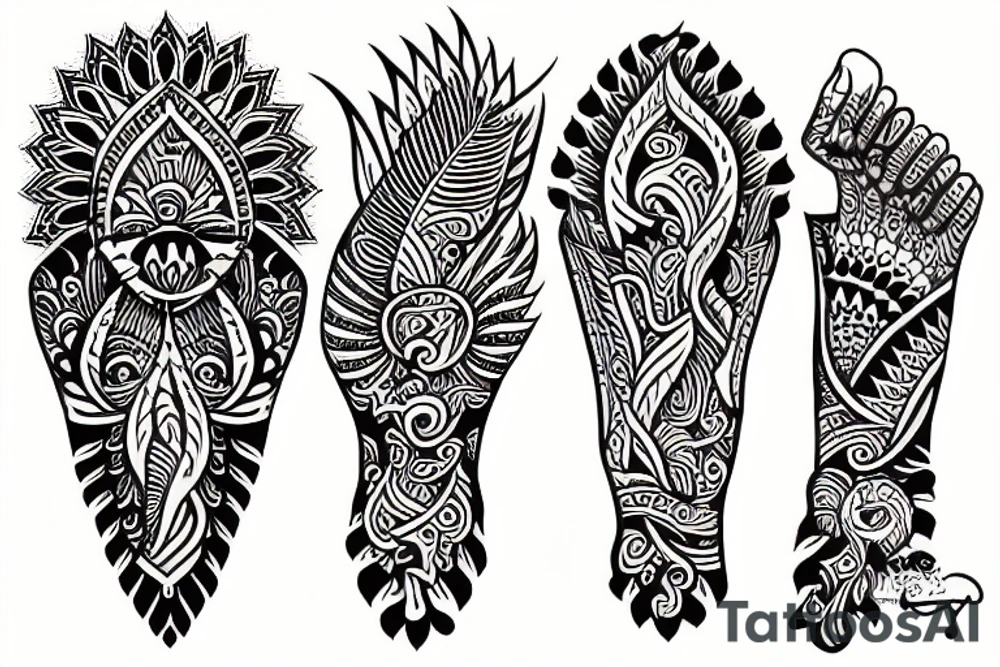 Indian tattoo idea