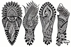 Indian tattoo idea