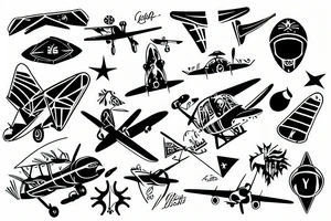 symbol for air tattoo idea