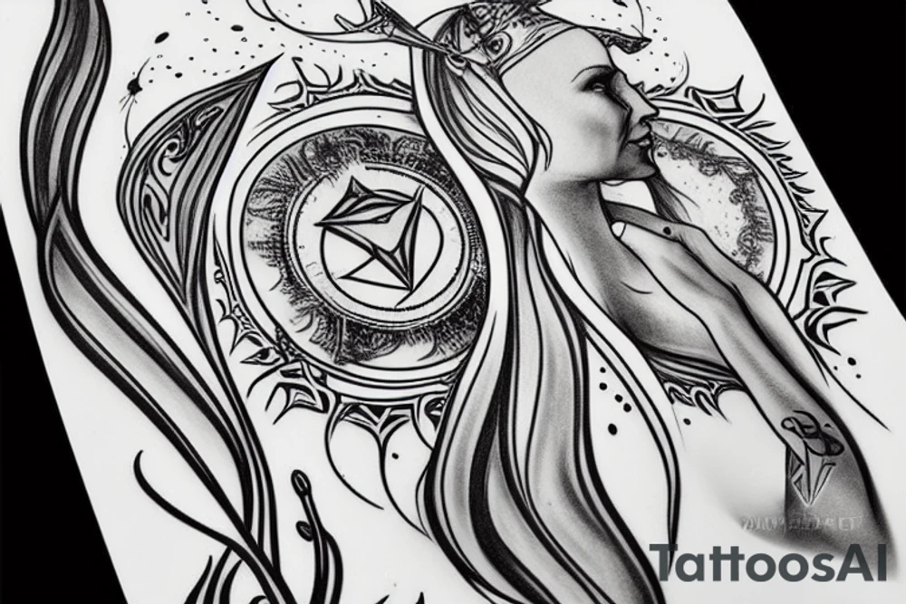 galadriel tattoo idea