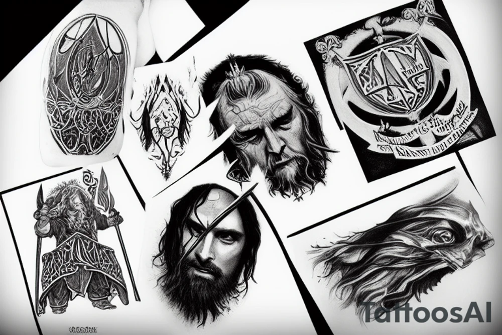 lord of the rings tattoo idea