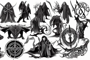 lord of the rings tattoo idea