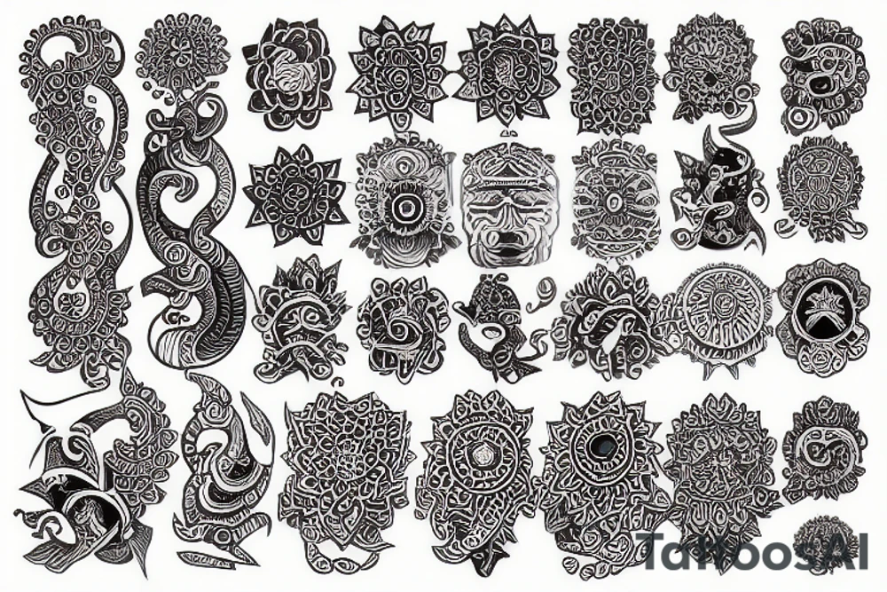 Om hindu tattoo idea