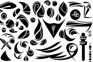 symbol for air element tattoo idea