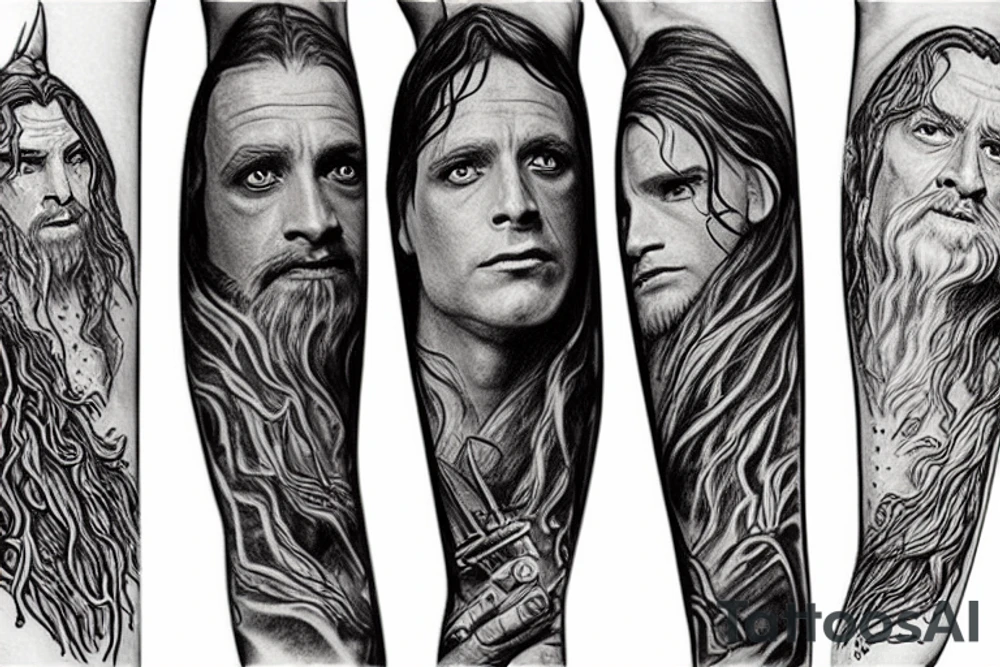 lord of the rings tattoo idea