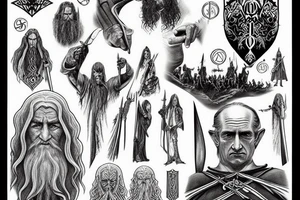 lord of the rings tattoo idea