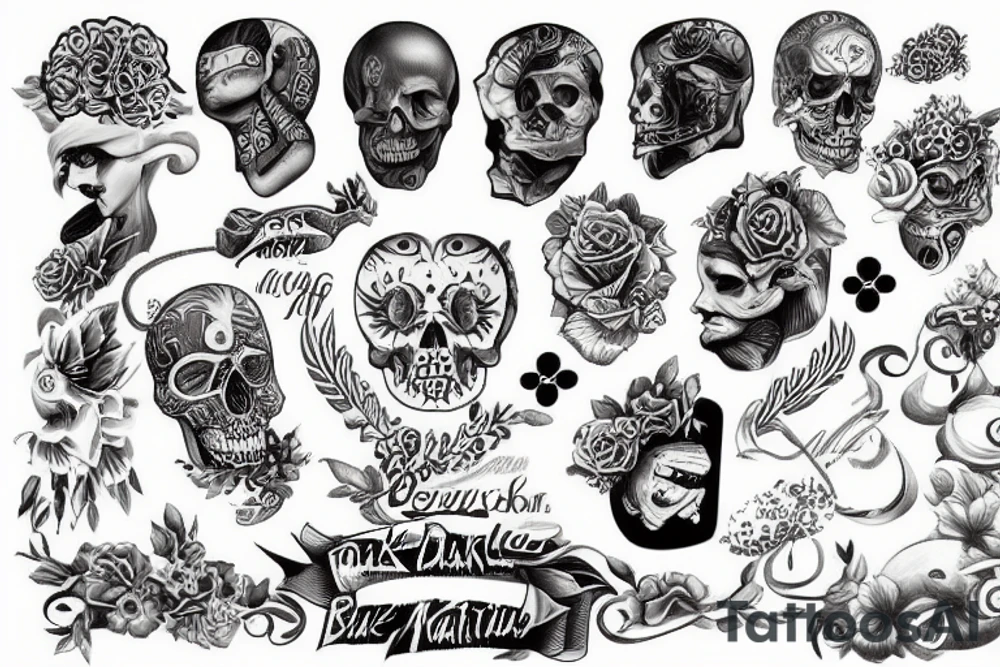Back to the life tattoo idea