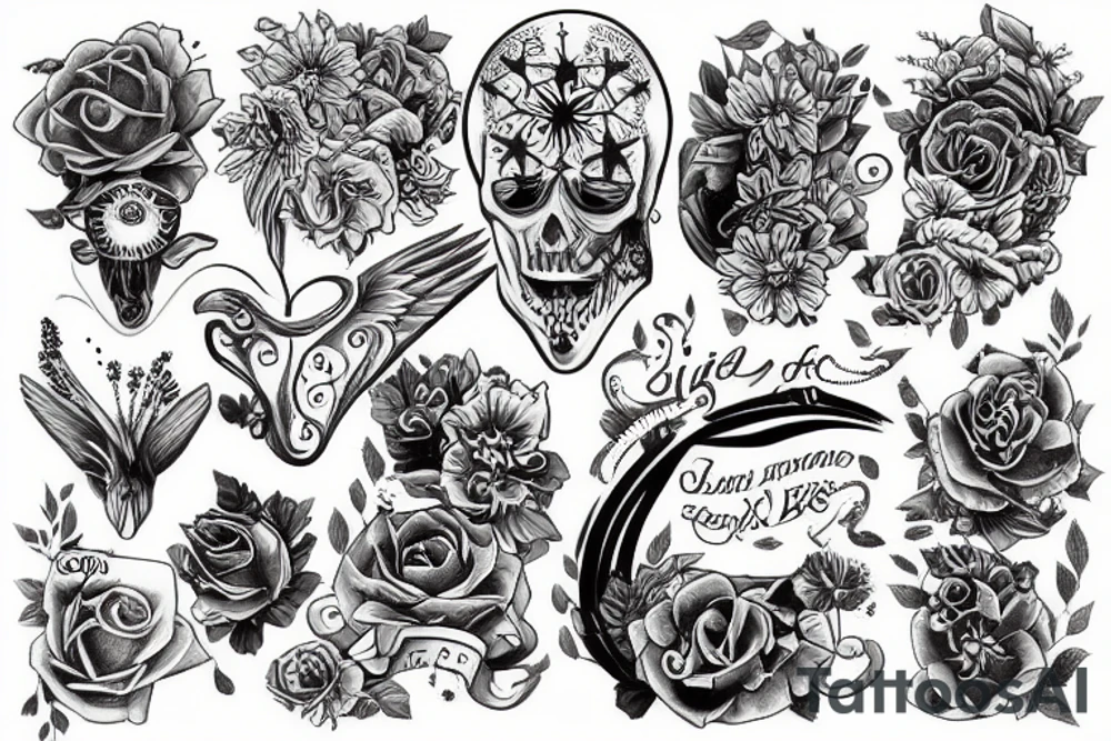 Back to the life tattoo idea