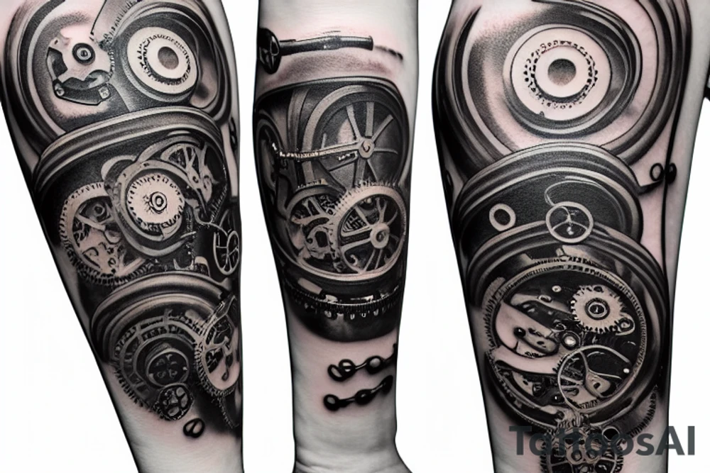 mechanical forearm with steampunk gears tattoo idea mechanical forearm with steampunk gears tattoo idea
