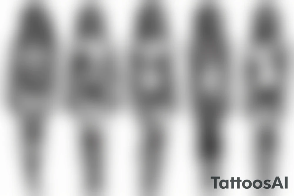 walking in the Lake District striding edge tall athletic woman short hair tattoo idea